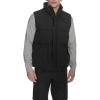 Champion mens Puffer Vest With Name Logo(Black Wool Blend)