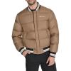 Champion mens Varsity Bomber Puffer Jacket(Otter Tech)