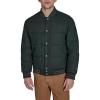 Champion mens Varsity Bomber Puffer Jacket(Pine Wool)