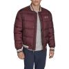 Champion mens Varsity Bomber Puffer Jacket(Wine Tech)