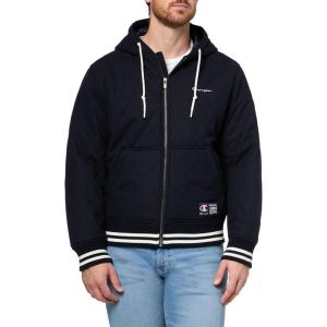 Champion mens Diamond Quilted Varsity Hoody(Peacoat)