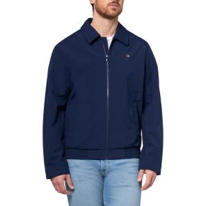 Champion mens Lightweight Laydown Collar Jacket(Peacoat)