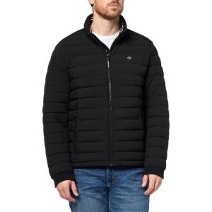 Champion mens Lightweight Puffer Jacket(Black)