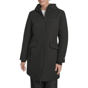 Champion womens Mid-length Hooded Parka(Black)