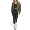 Champion womens Diamond Quilted Shawl Collar Jacket(Olive)