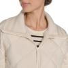 Champion womens Diamond Quilted Shawl Collar Jacket(White)