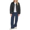 Champion womens Diamond Quilted Shawl Collar Jacket(Black)